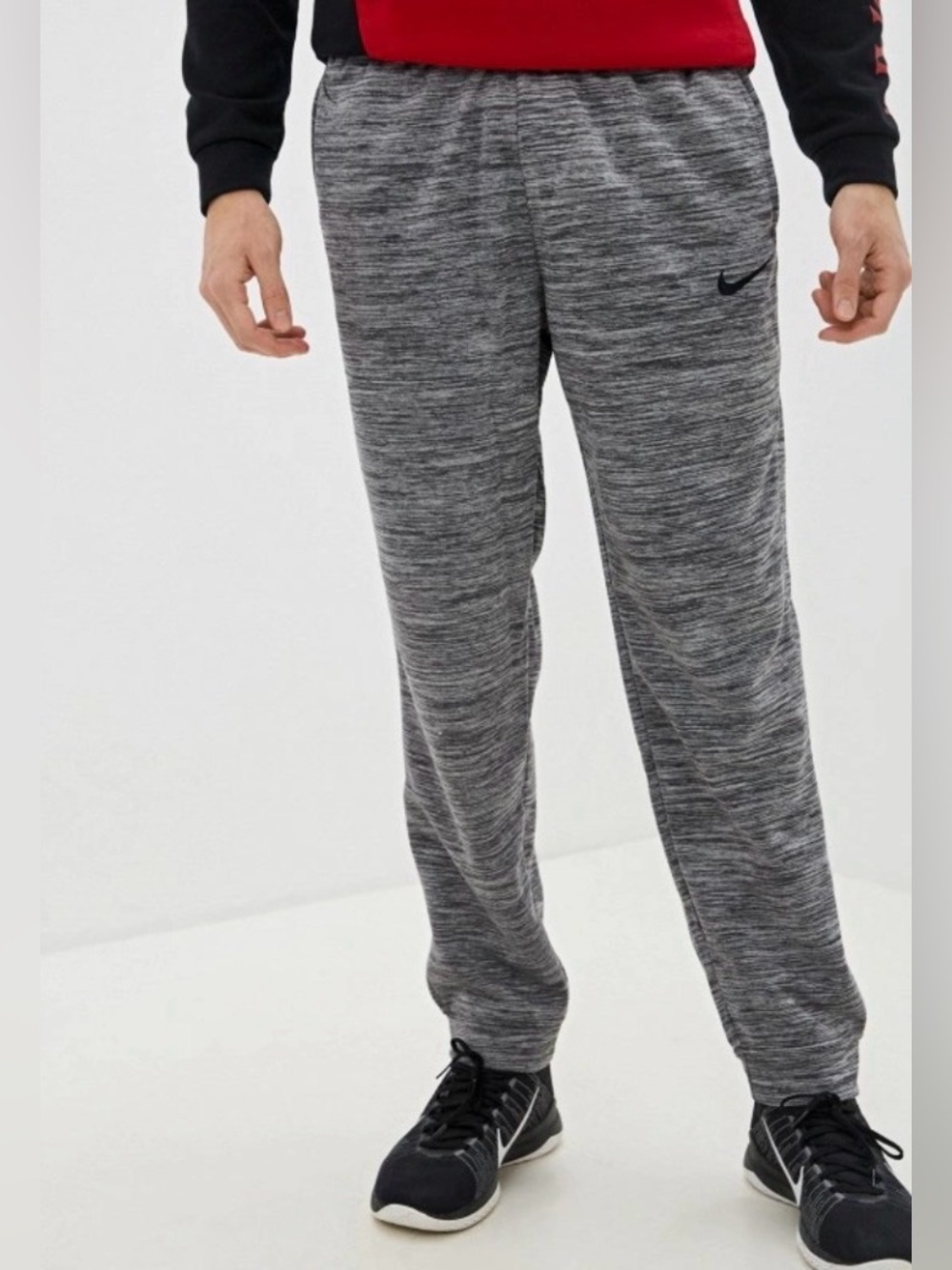 Nike Grey Marled Tech Fleece Joggers